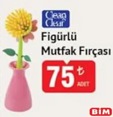 CLEAN&CLEAR FİGÜRLÜ MUTFAK FIRÇASI fiyat ve kampanya bilgisi